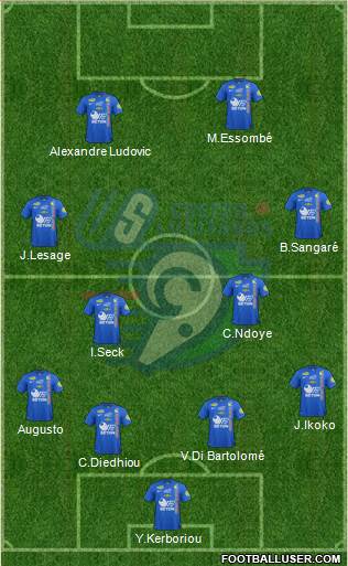 Union Sportive Créteil-Lusitanos Football Formation 2014