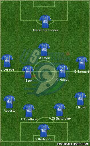 Union Sportive Créteil-Lusitanos Football Formation 2014