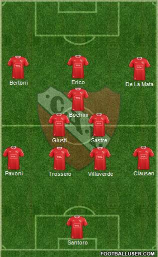 Independiente Formation 2014