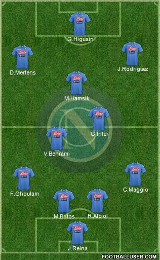 Napoli Formation 2014