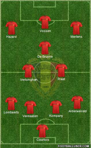 Belgium Formation 2014