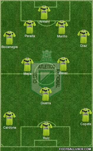 CDC Atlético Nacional Formation 2014