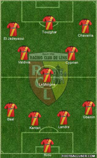 Racing Club de Lens Formation 2014