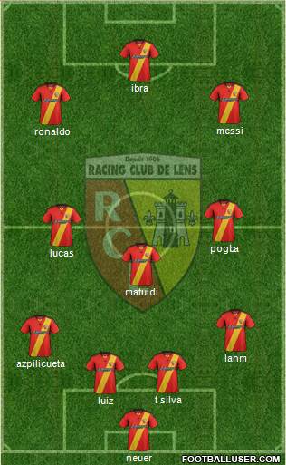 Racing Club de Lens Formation 2014