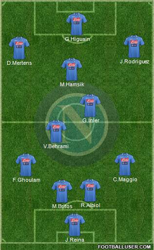 Napoli Formation 2014