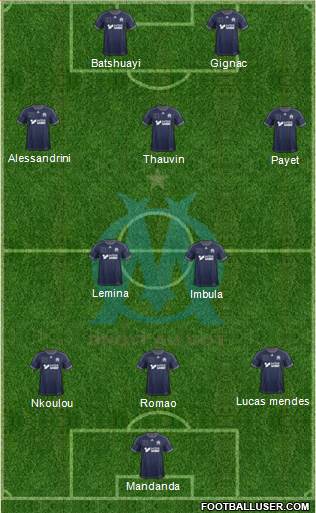 Olympique de Marseille Formation 2014
