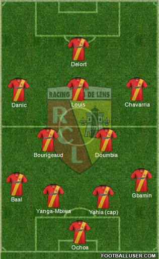 Racing Club de Lens Formation 2014