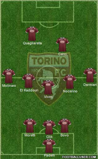 Torino Formation 2014