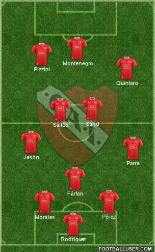 Independiente Formation 2014
