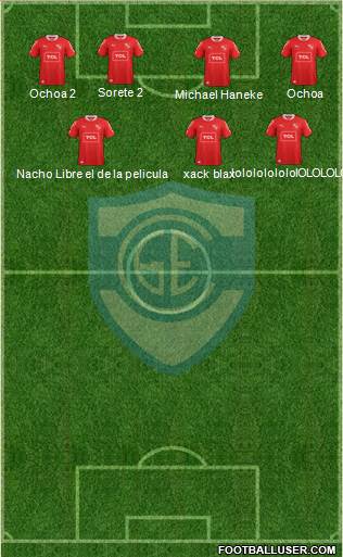 Gimnasia y Esgrima de Concepción del Uruguay Formation 2014