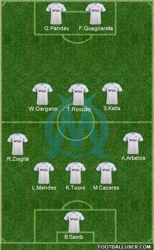 Olympique de Marseille Formation 2014
