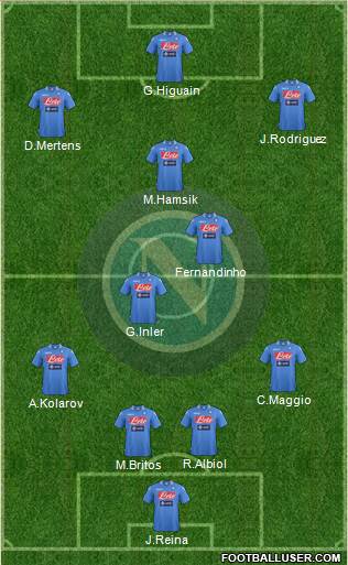 Napoli Formation 2014