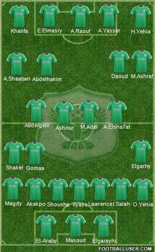 Masry Port Said Formation 2014
