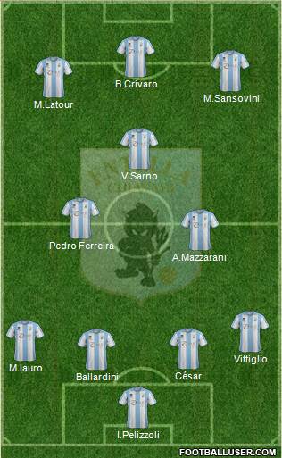 Virtus Entella Formation 2014