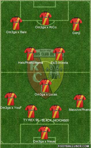 Racing Club de Lens Formation 2014