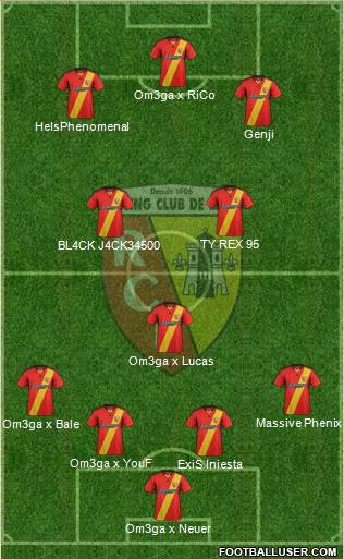 Racing Club de Lens Formation 2014