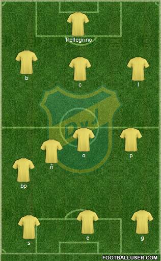 Defensa y Justicia Formation 2014