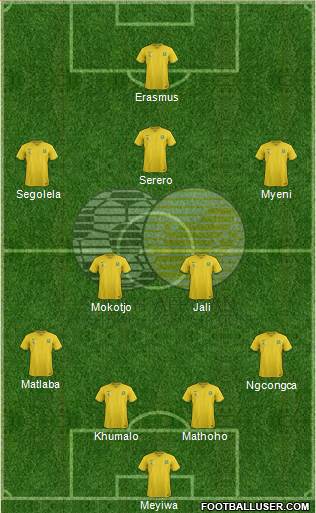 South Africa Formation 2014