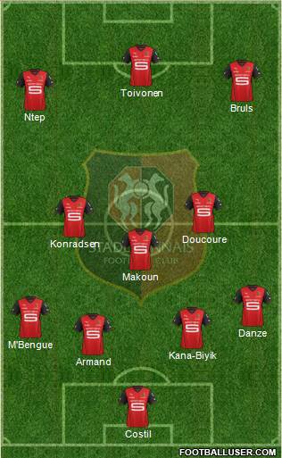 Stade Rennais Football Club Formation 2014