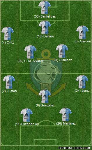 CD Antofagasta S.A.D.P. Formation 2014
