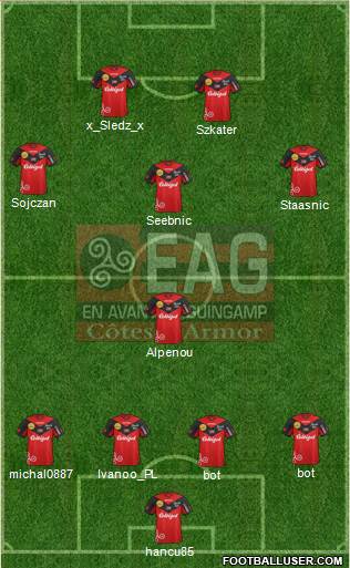 En Avant de Guingamp Formation 2014