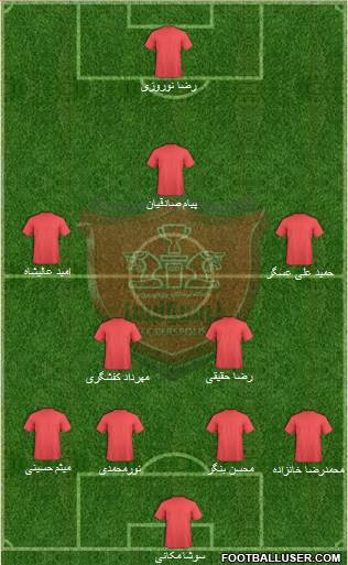 Persepolis Tehran Formation 2014
