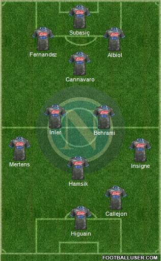 Napoli Formation 2014