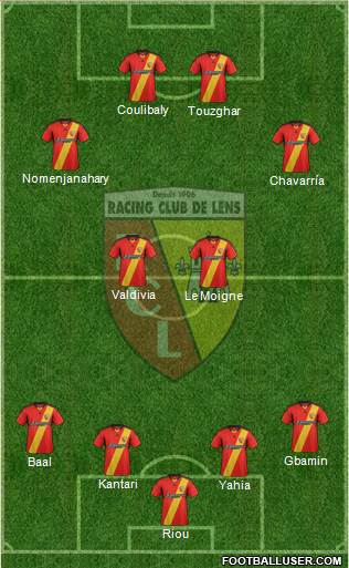 Racing Club de Lens Formation 2014