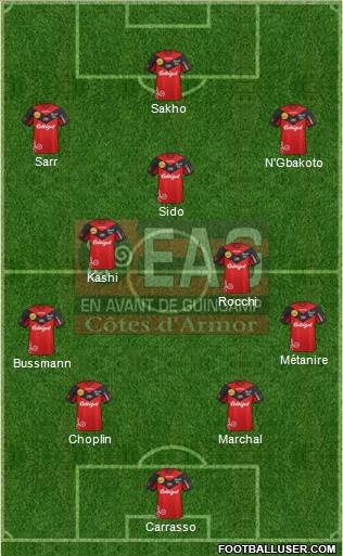 En Avant de Guingamp Formation 2014