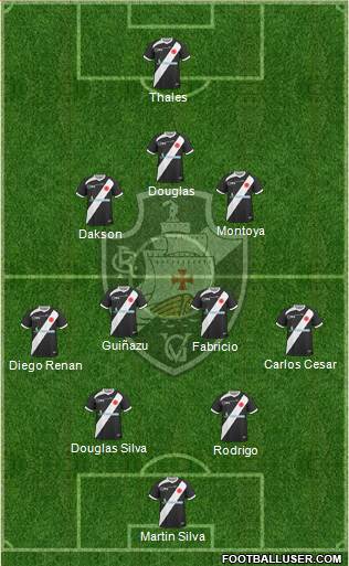 CR Vasco da Gama Formation 2014