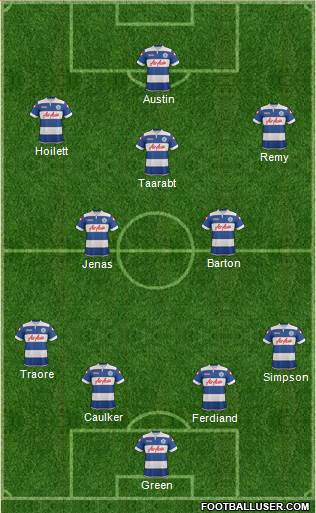 Queens Park Rangers Formation 2014