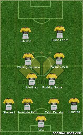 Criciúma EC Formation 2014