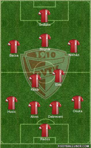 Diósgyõri VTK Formation 2014