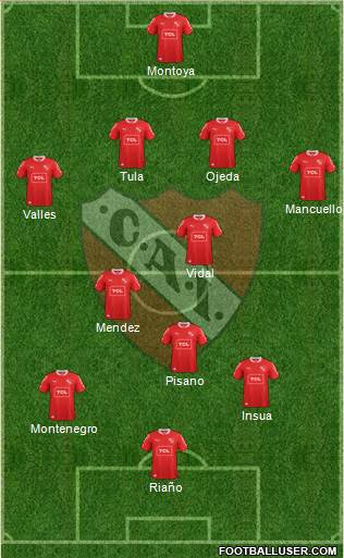 Independiente Formation 2014