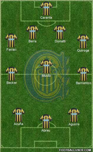 Rosario Central Formation 2014
