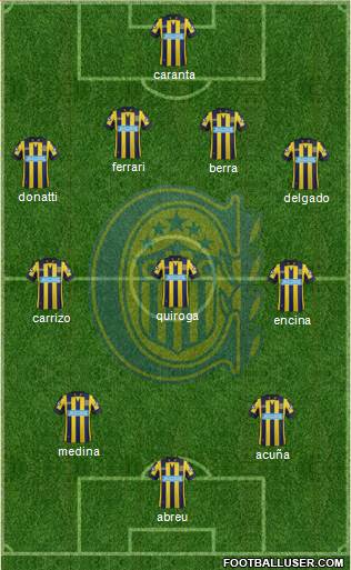 Rosario Central Formation 2014