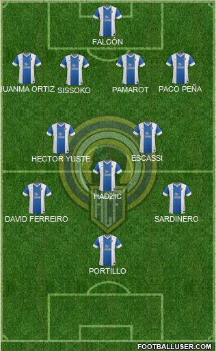 Hércules C.F., S.A.D. Formation 2014