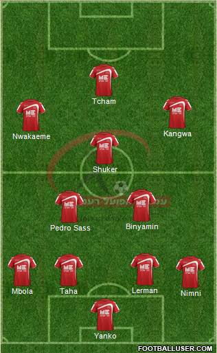 Hapoel Ra'anana Formation 2014