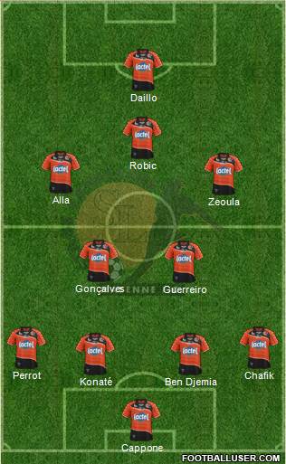 Stade Lavallois Mayenne FC Formation 2014