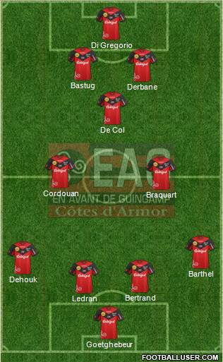 En Avant de Guingamp Formation 2014