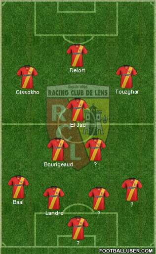 Racing Club de Lens Formation 2014