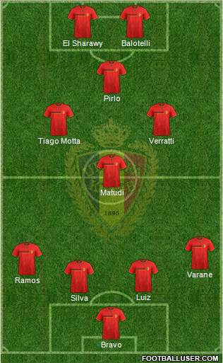 Belgium Formation 2014