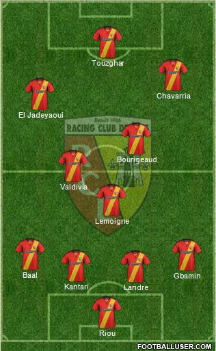 Racing Club de Lens Formation 2014