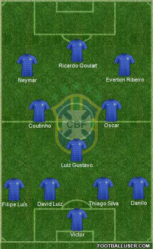 Brazil Formation 2014