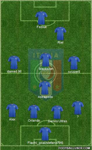 Italy Formation 2014