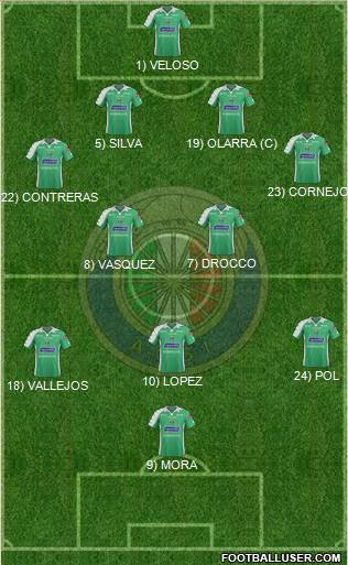 CD Audax Italiano de La Florida S.A.D.P. Formation 2014