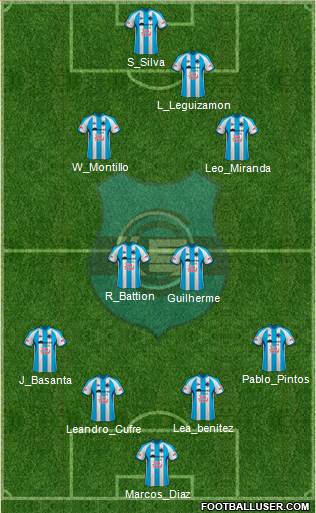 Gimnasia y Esgrima de Jujuy Formation 2014