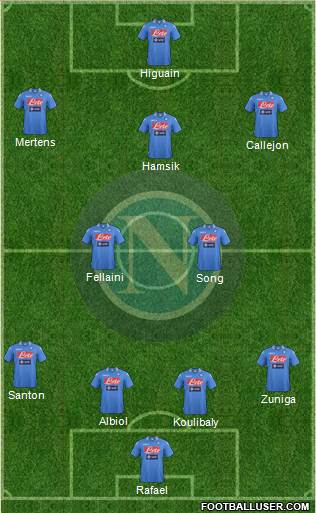 Napoli Formation 2014