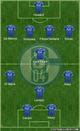 FC Schalke 04 Formation 2014