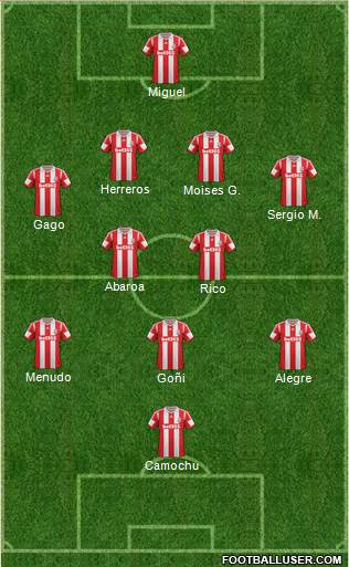 Stoke City Formation 2014